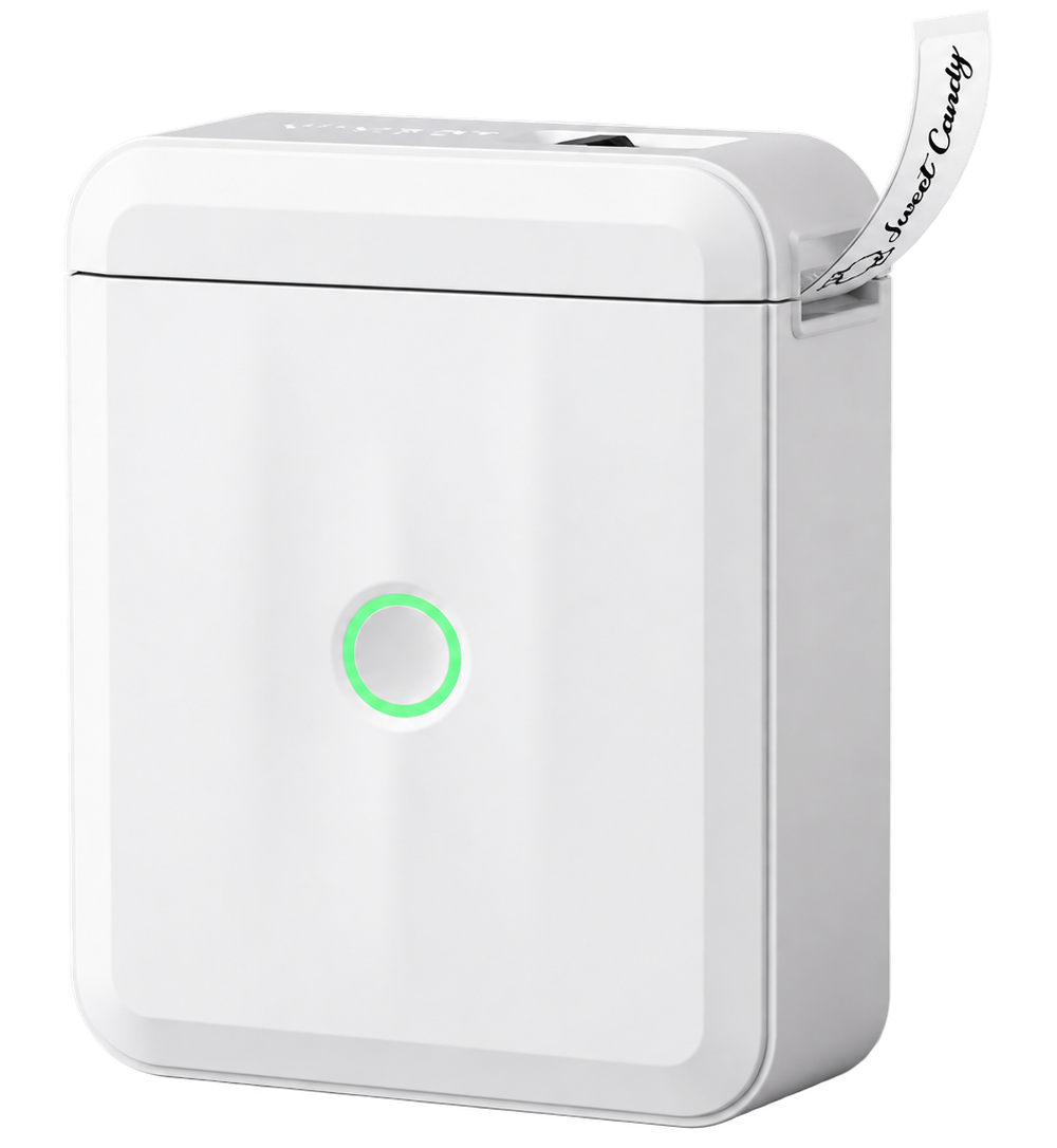 Owner-supplied image of a white NIIMBOT D110_M label printer